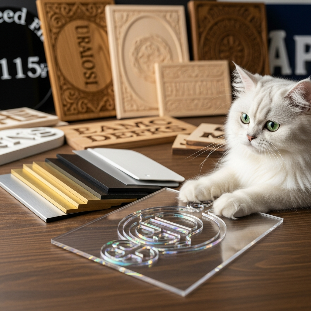 吉隆坡不同类型的定制招牌材料