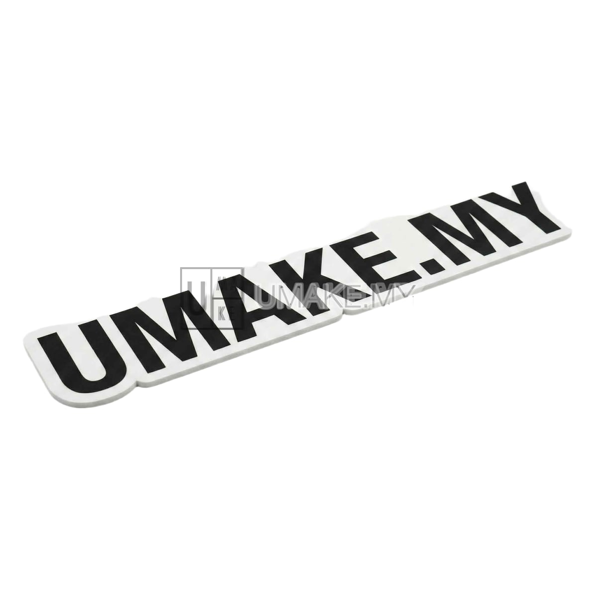 PVC foamboard direct printed signage for outdoor use