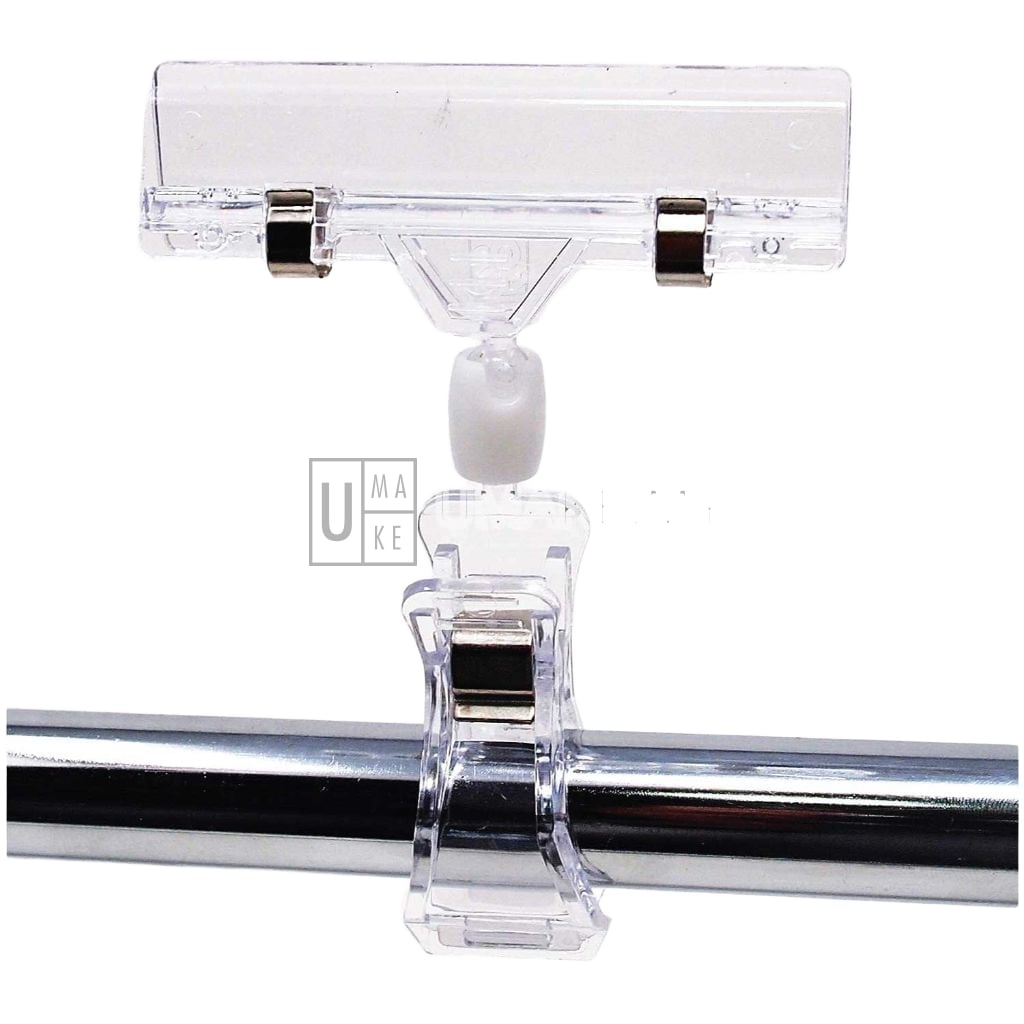 Rotatable Pop Clip Price Tag Holder