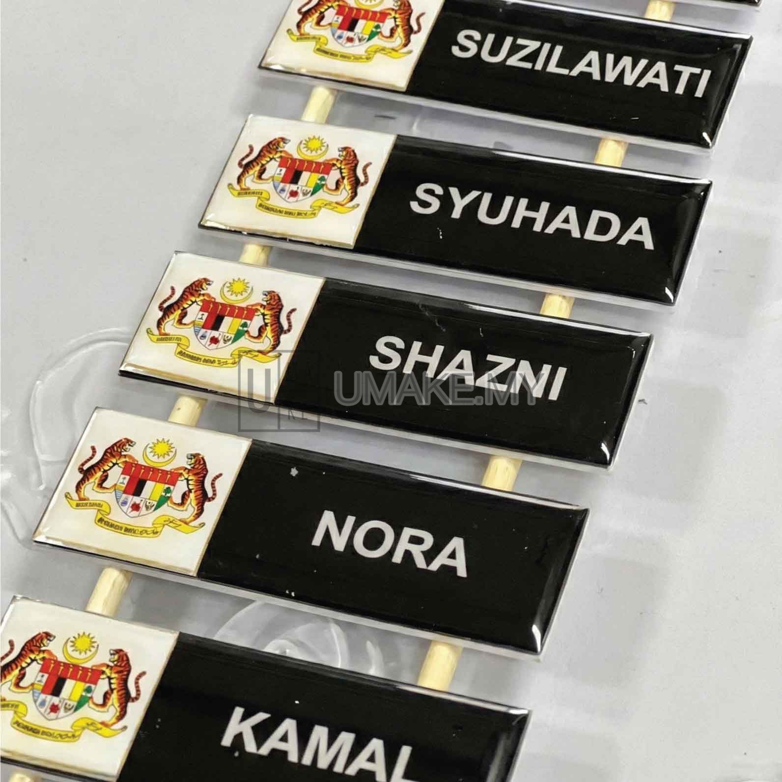 Epoxy coated Acrylic Nametag