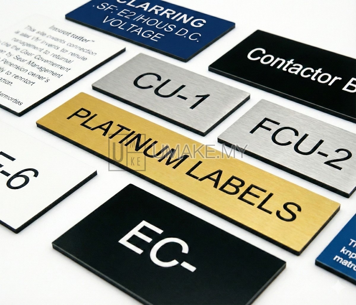 Traffolyte Label Sign