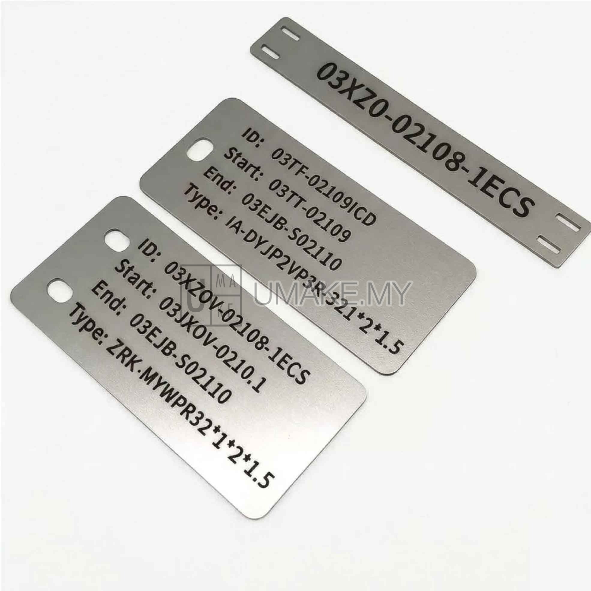 Engraved Stainless Steel Label