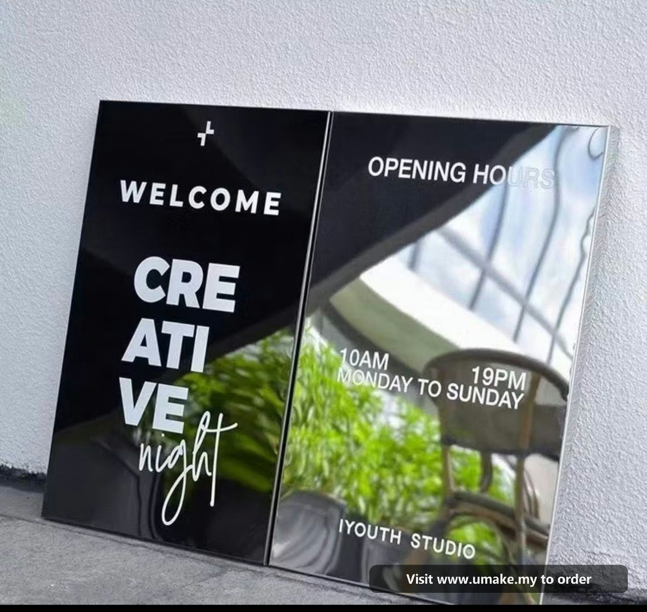 304 Stainless steel printed A stand - UMAKE Malaysia 304 Stainless steel printed A stand