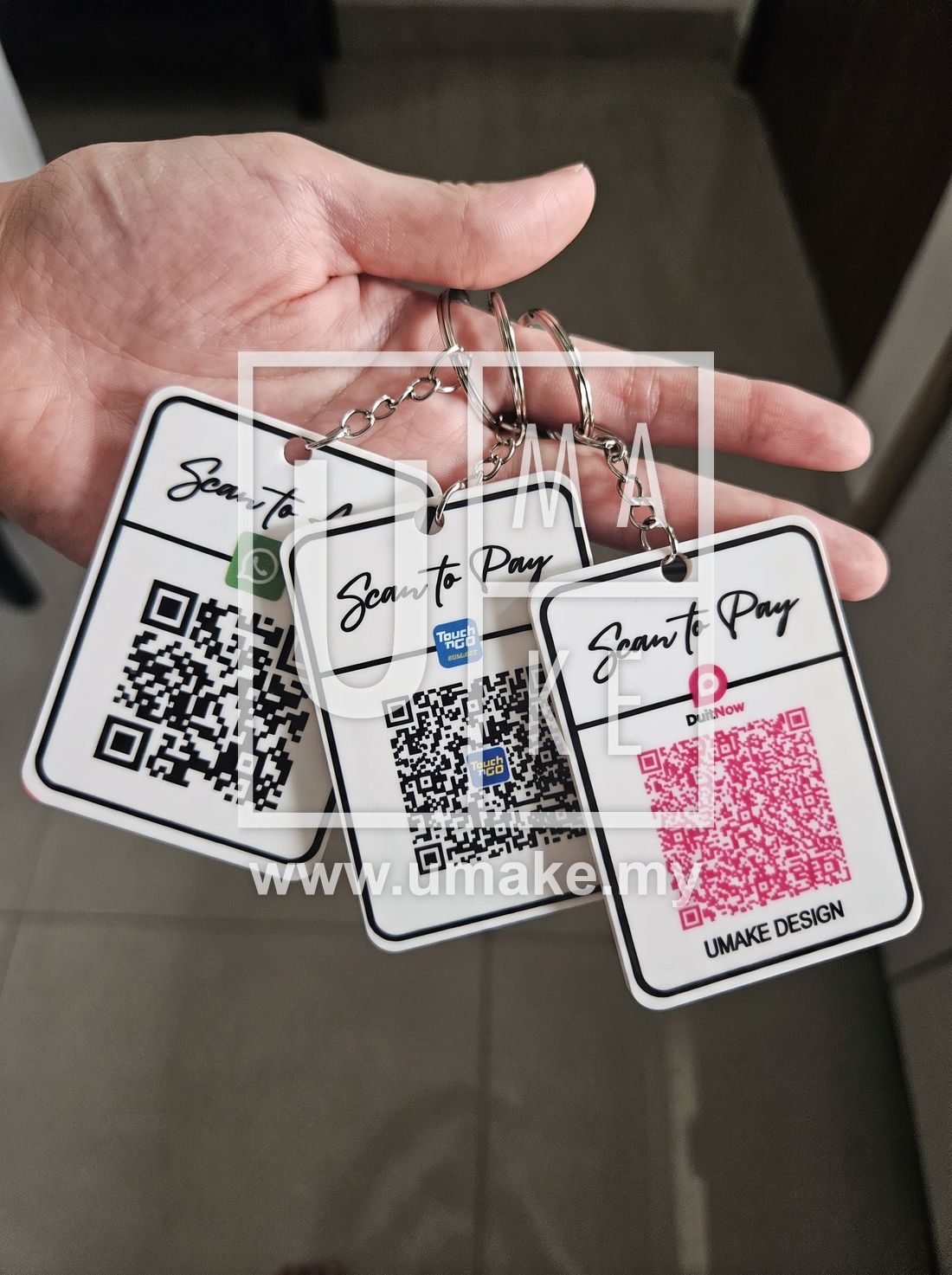 Custom Acrylic Keychains in Malaysia (2026): DuitNow QR, Name & Glow Keychains