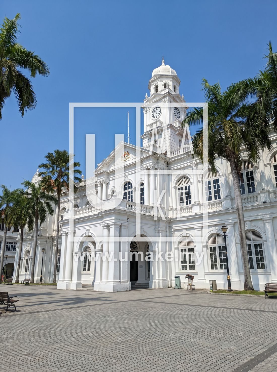 A Penang city council building exterior