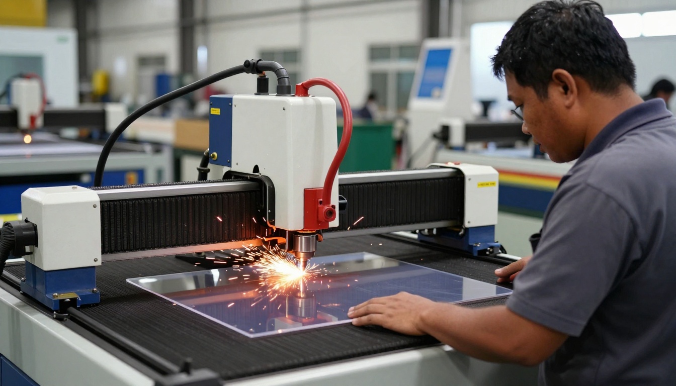 Laser Cutting process