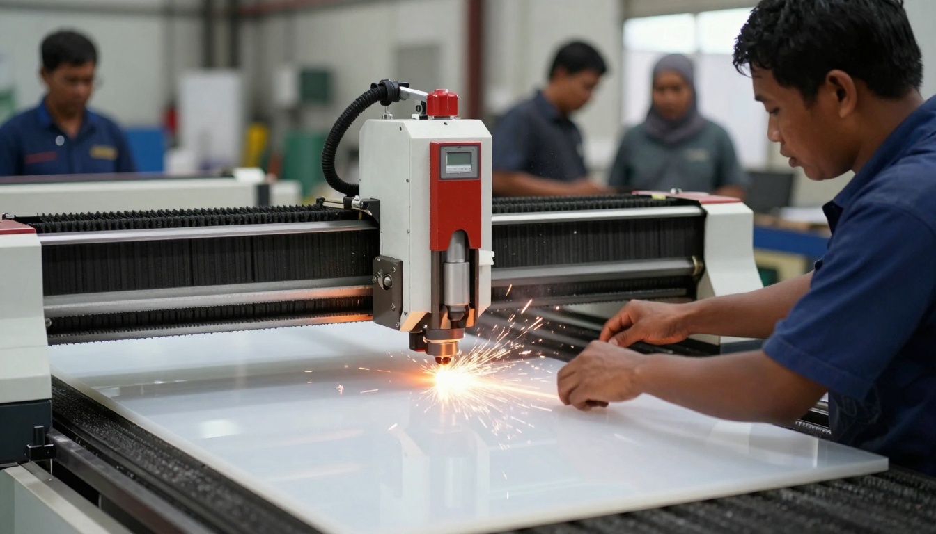 Router Cutting process