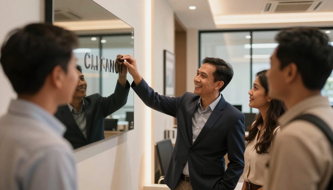 Edge Polishing in use