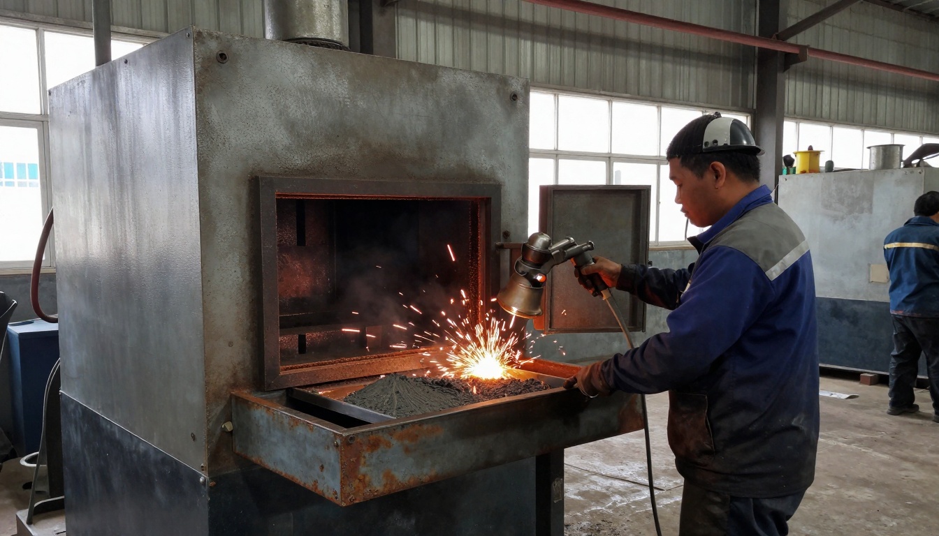 Metal Painting process