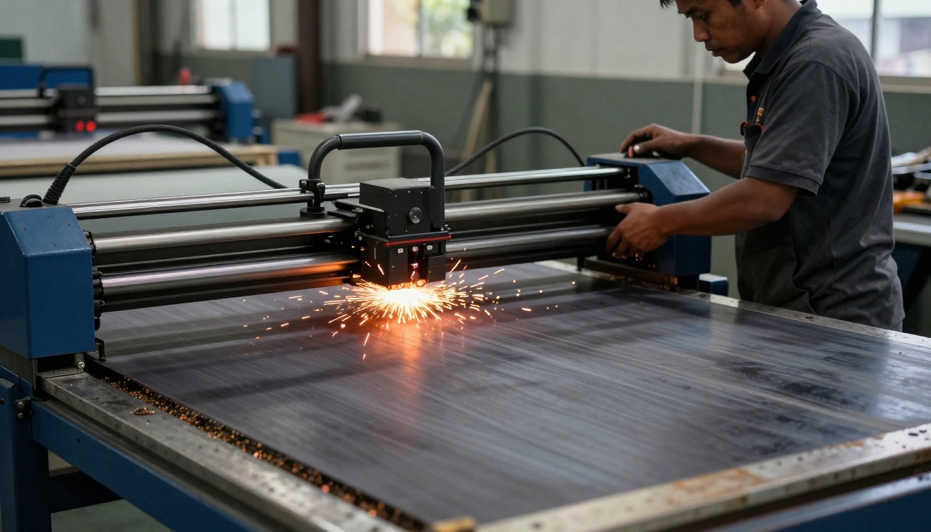 Direct Printing on Flat Surface process