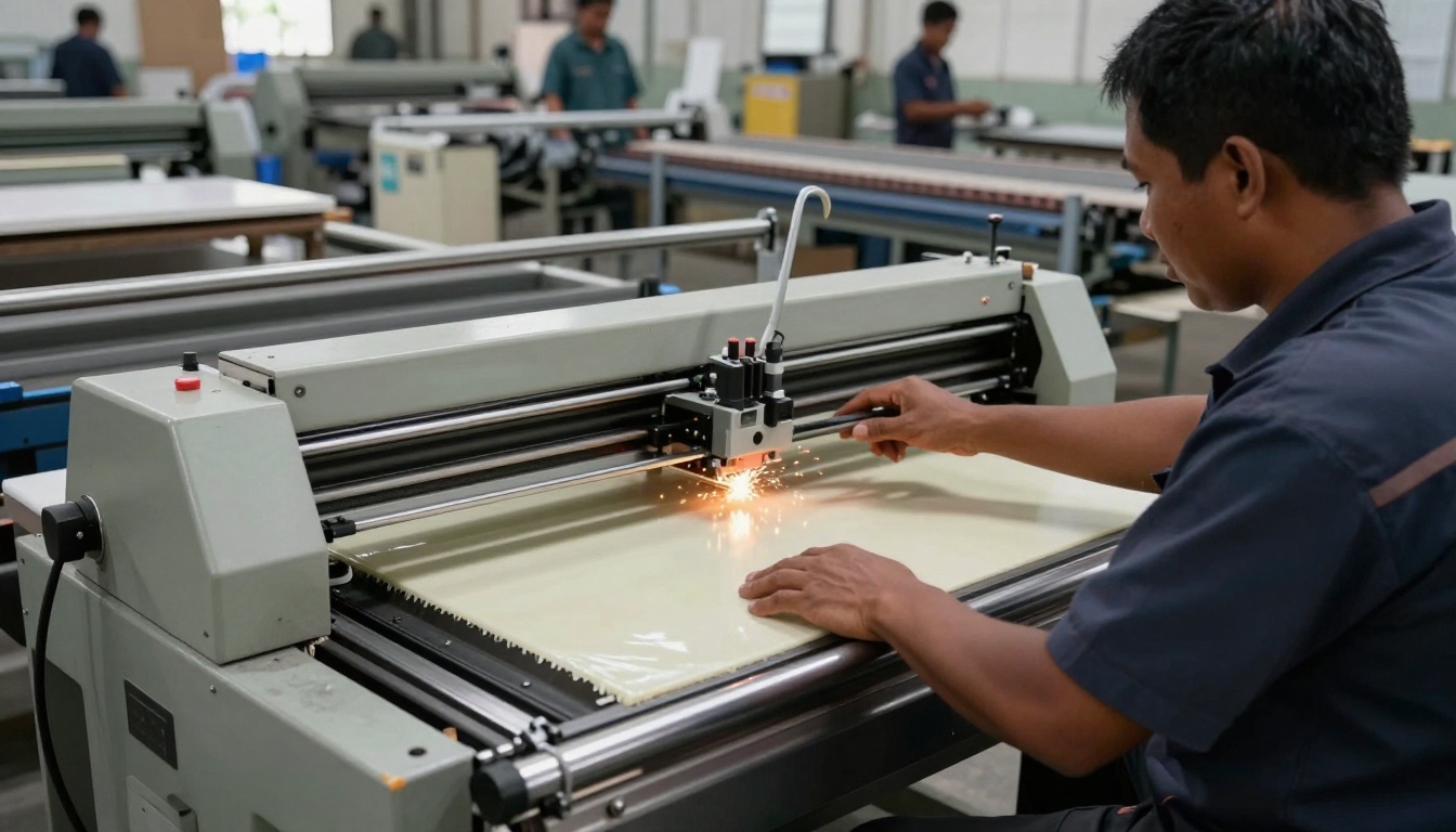 Lacquer Printing process
