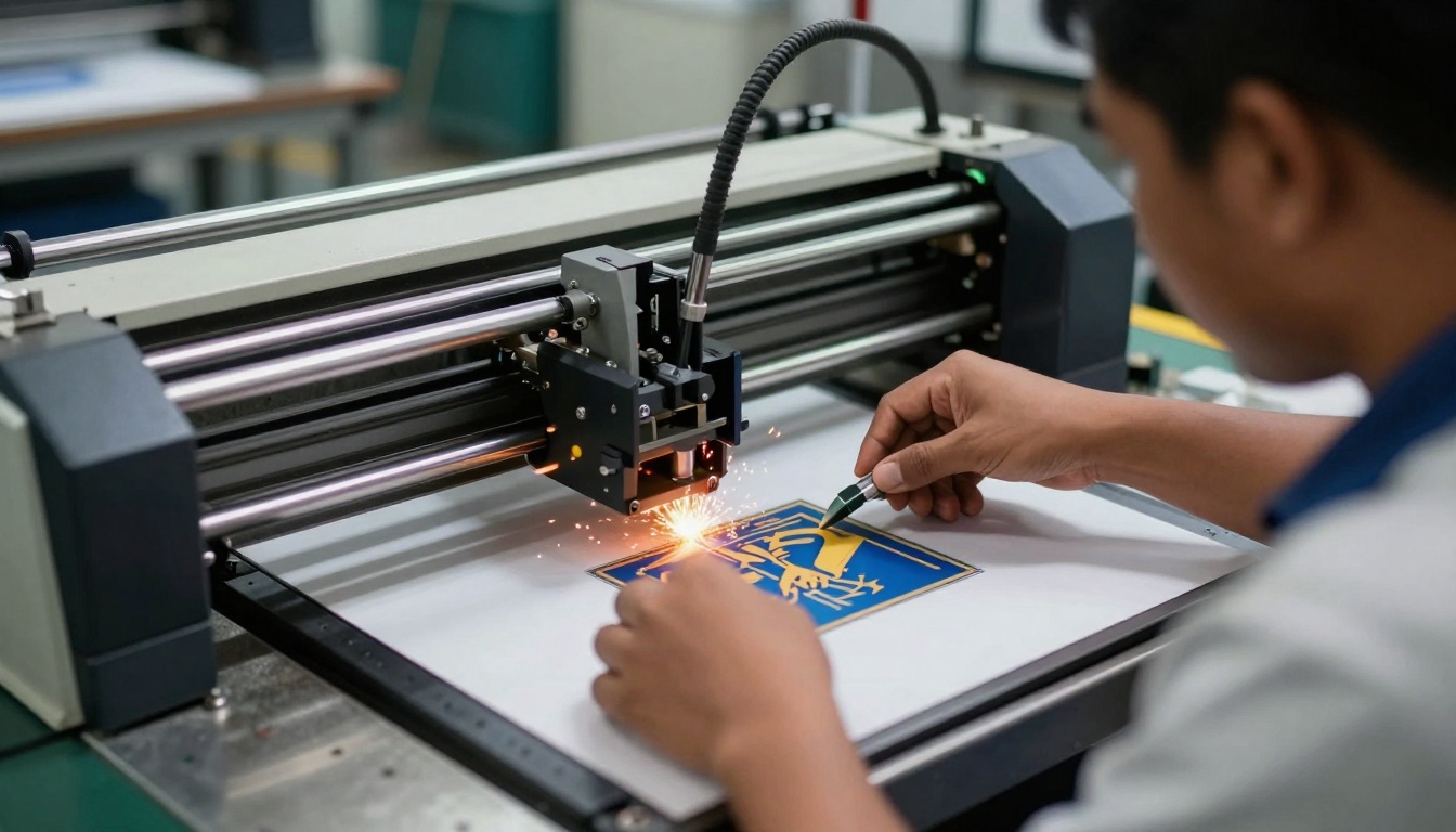 Small Item UV Printing process