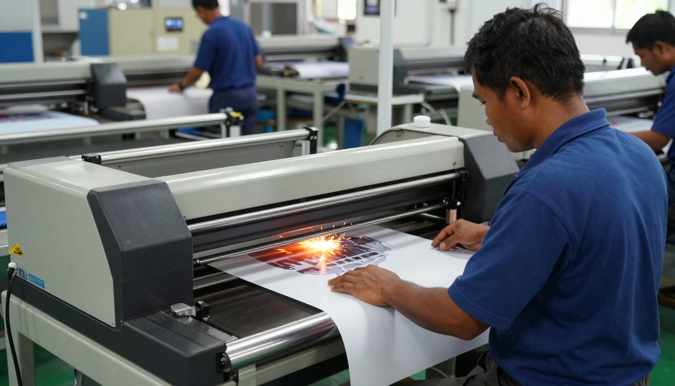 UV DTF Sticker Printing process