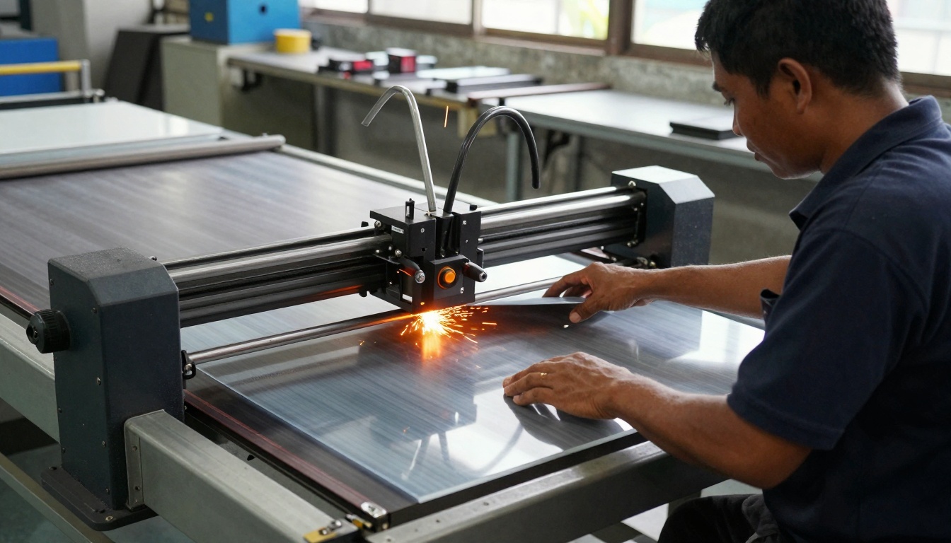 UV Reverse Printing process