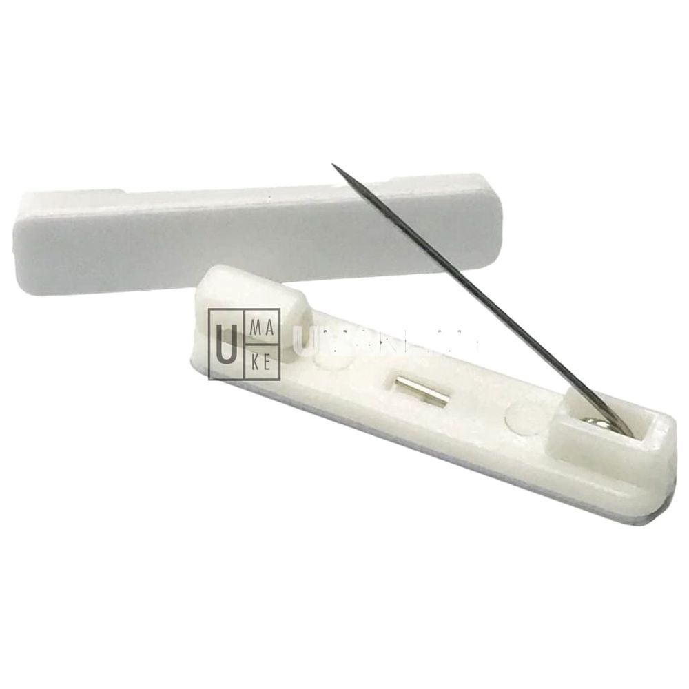 Name Tag Pin Back (Single, No Tape)