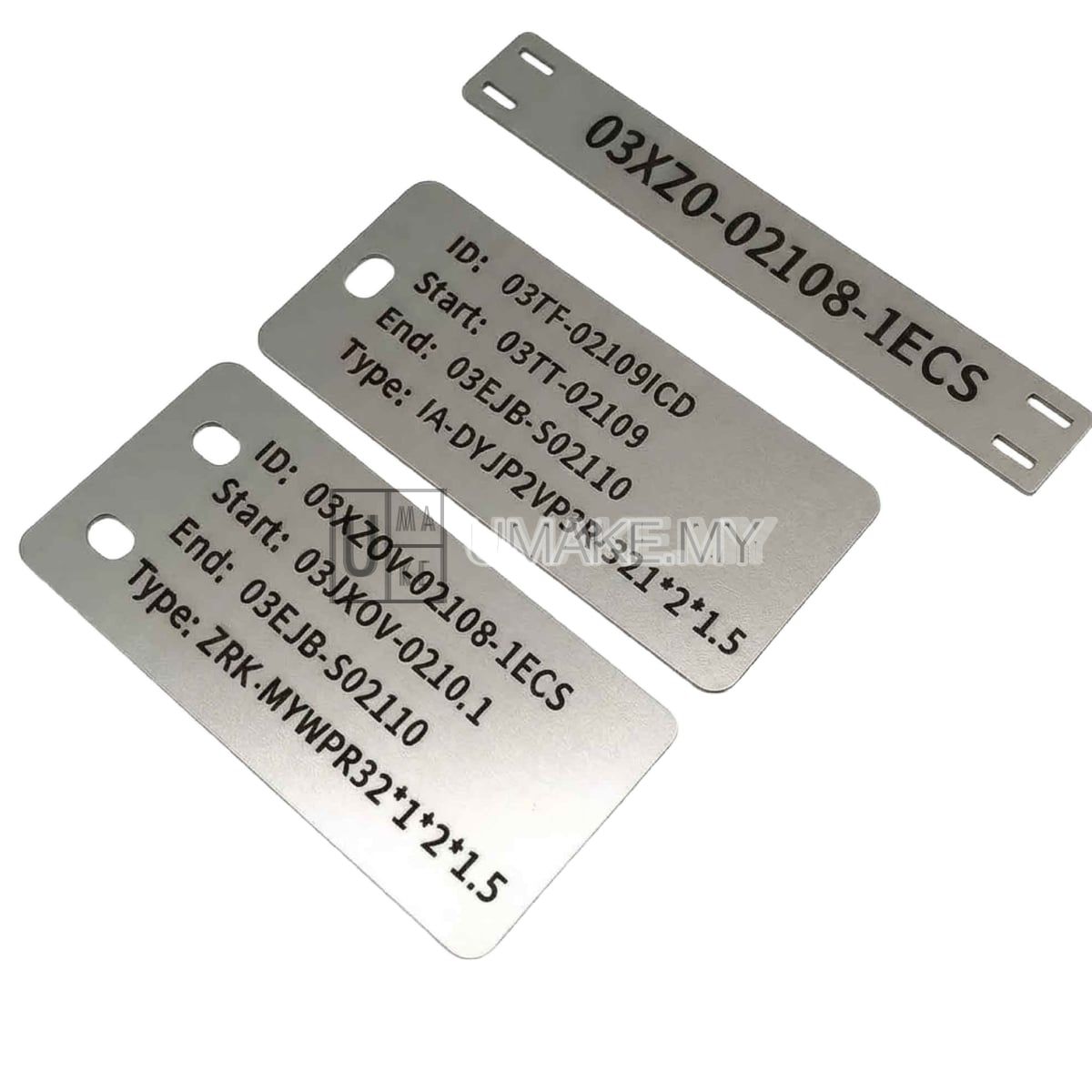 Engraved Stainless Steel Label