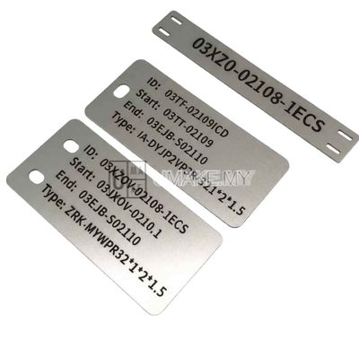 Engraved Stainless Steel Label