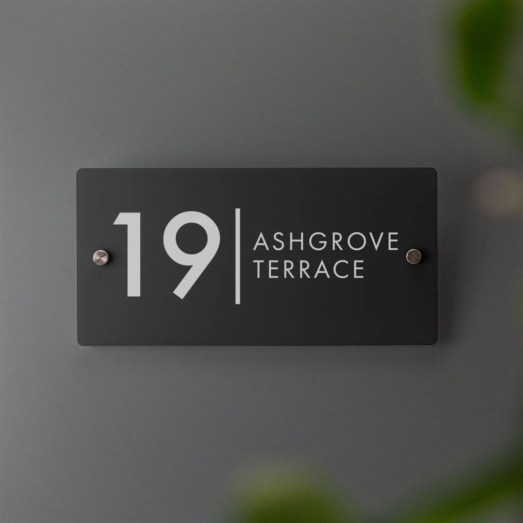 Contemporary Modern House Number Sign Printed Address Signage - tanda rumah custom- 门牌定制商用家用 - Image 7