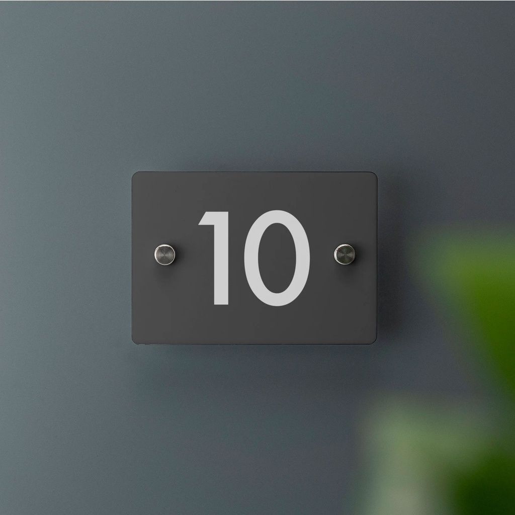 Contemporary Modern House Number Sign Printed Address Signage - tanda rumah custom- 门牌定制商用家用 - Image 8