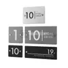 Contemporary Modern House Number Sign Printed Address Signage - tanda rumah custom- 门牌定制商用家用 view 2
