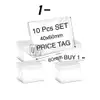 Acrylic Price Label Display Stand view 1