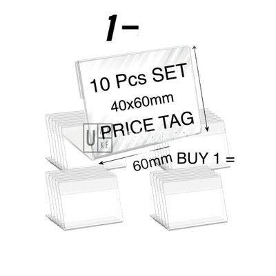 Acrylic Price Label Display Stand
