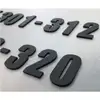 Umake acrylic House Number Plate/Nombor Plat Rumah Akrilik 门牌 Home Deco floor sign Signage Hotel Number Nice Modern view 2