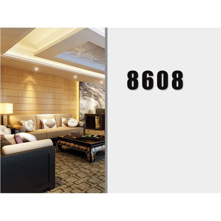 Umake acrylic House Number Plate/Nombor Plat Rumah Akrilik 门牌 Home Deco floor sign Signage Hotel Number Nice Modern - Image 5