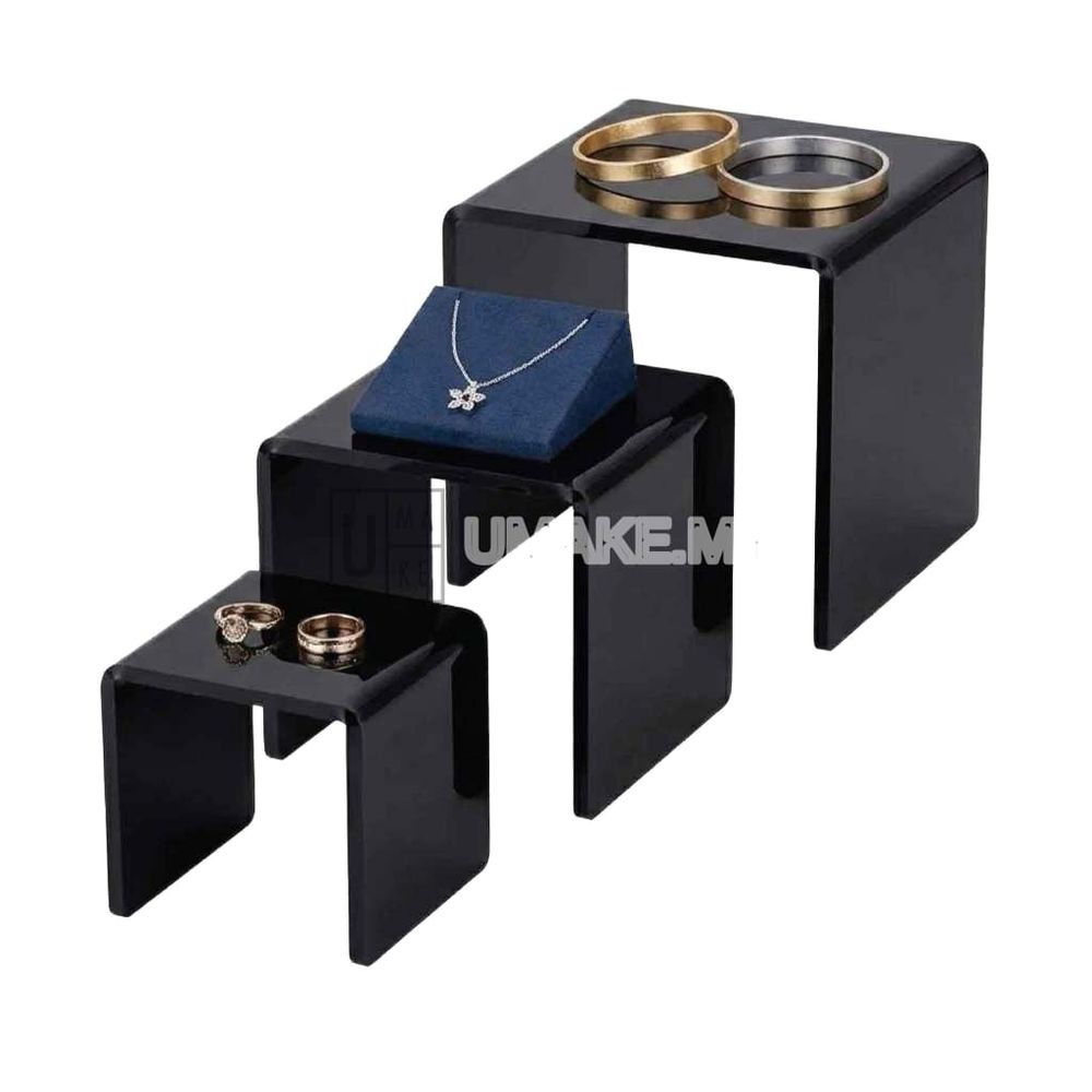 Black Acrylic U-Shape Display Stand