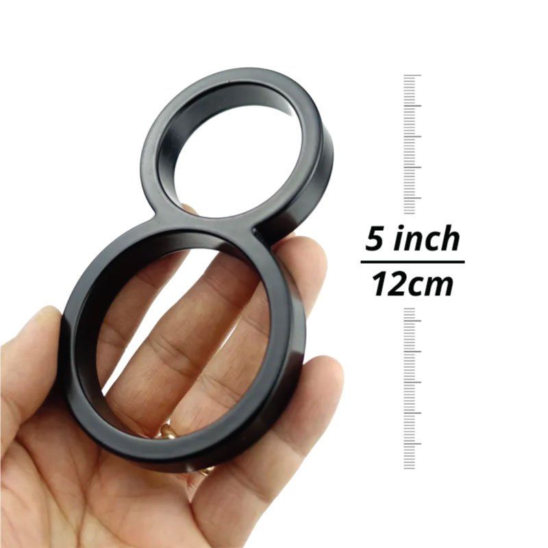 Zinc Alloy Floating House Number Letters Big Modern Door Number Alphabet Home Outdoor 5 In.black Numbers Address - Image 5