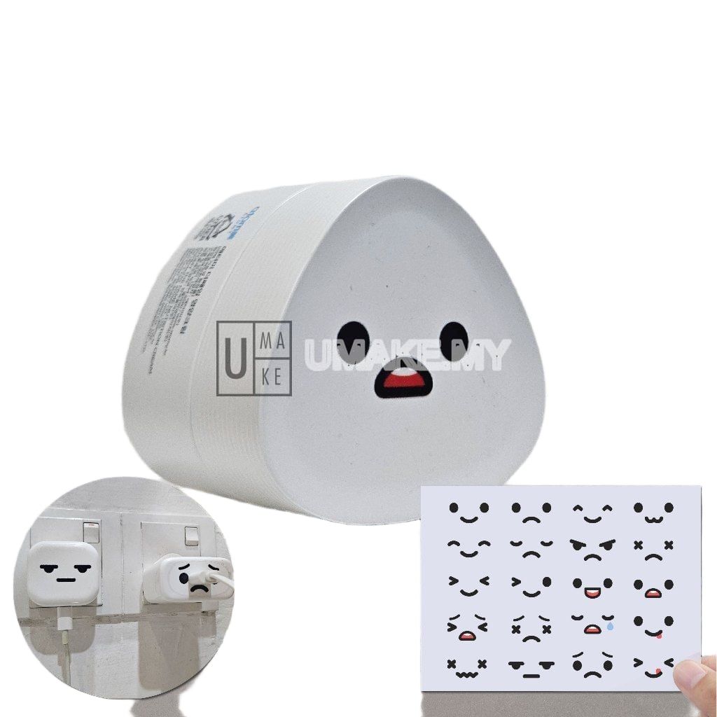 Kawaii Emoji Switch Sticker Set