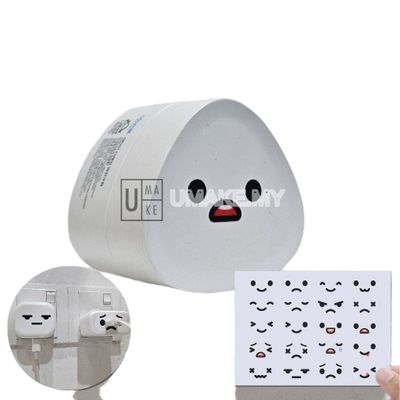 Kawaii Emoji Switch Sticker Set