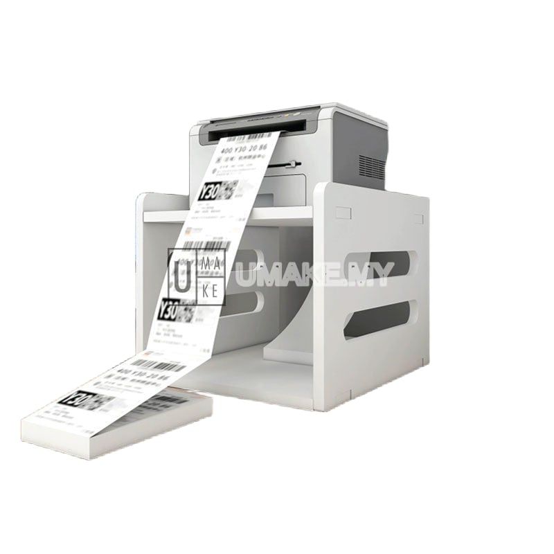 Thermal Printer Shelf Organizer