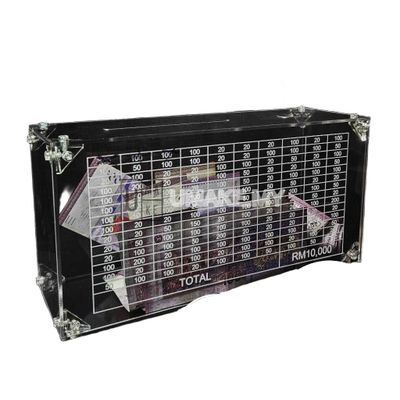 Acrylic Money Box with Counter (Large)