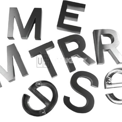 Stainless Steel Box Up letter Sign