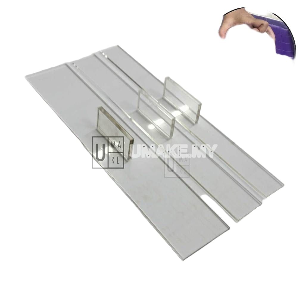 Acrylic Kuih Cutting Ruler Set