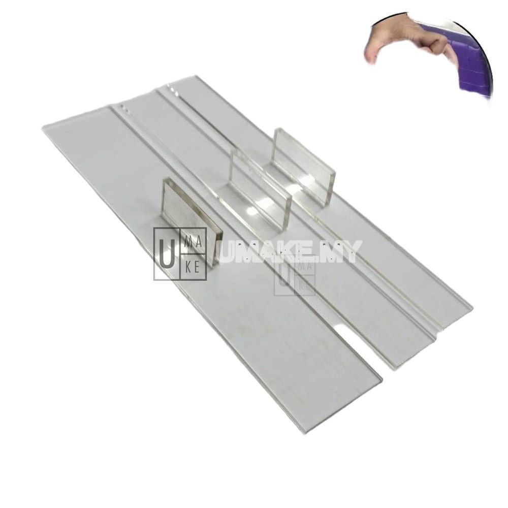 Acrylic Kuih Cutting Ruler Set