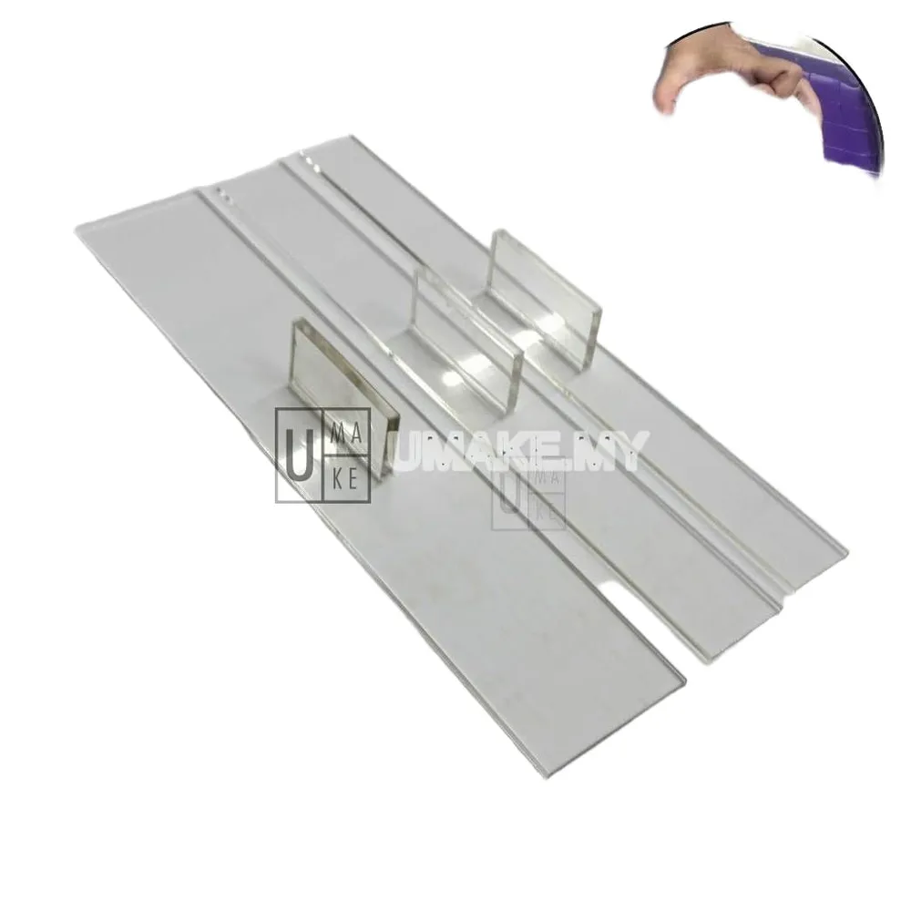 Acrylic Kuih Cutting Ruler Set