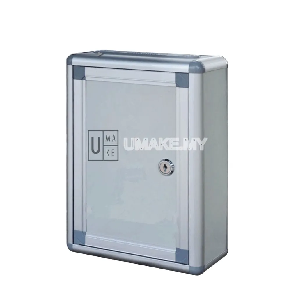 Aluminium Wall-Mounted Mailbox
