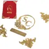 Custom Gold Mirror Nikkah Certificate Cover view 1