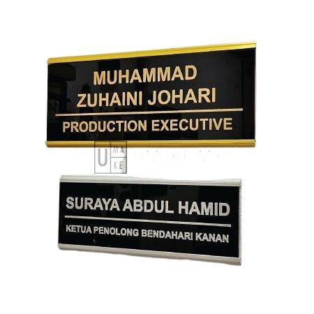 Custom Office Name Plate