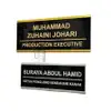 Custom Office Name Plate view 1