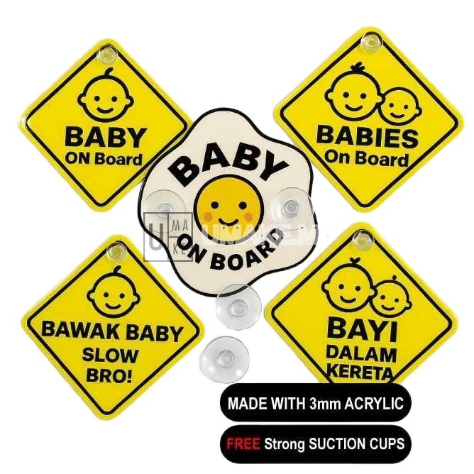 Baby On Board Car Sign