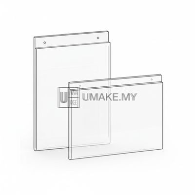 Acrylic Wall Display Frame (Slot-In)