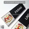 Reverse UV Print Acrylic Nametag view 3