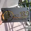 UMAKE 百家姓 House Number Plate Nombor Rumah 门牌 定制 customize chinese name house number tanda rumah chinese new year view 2