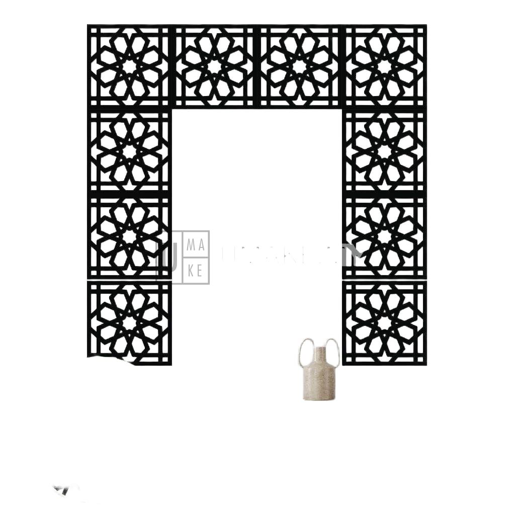 Islamic 3D Mihrab Wall Panel