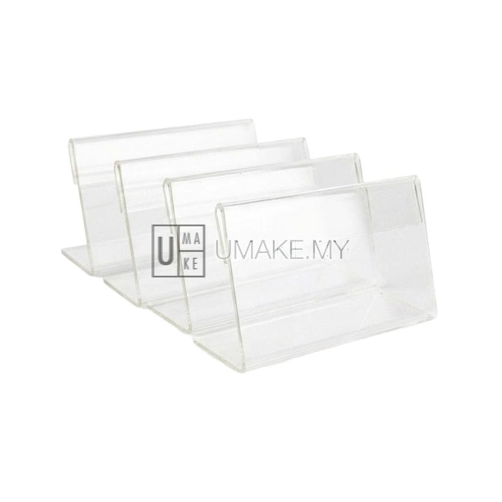 Acrylic Mini Display Stand L shape (Custom Size available)