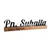 Wooden Desk Name Plate (Rubberwood + Acrylic) view 1