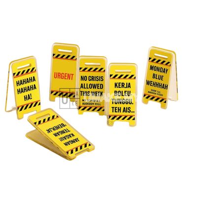 Acrylic Humorous Desk Sign